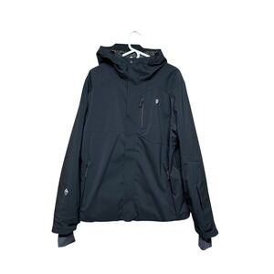 Orage Logan Jacket Prime 10 Mountain Skiing Snowboarding Mens Large Black Winter